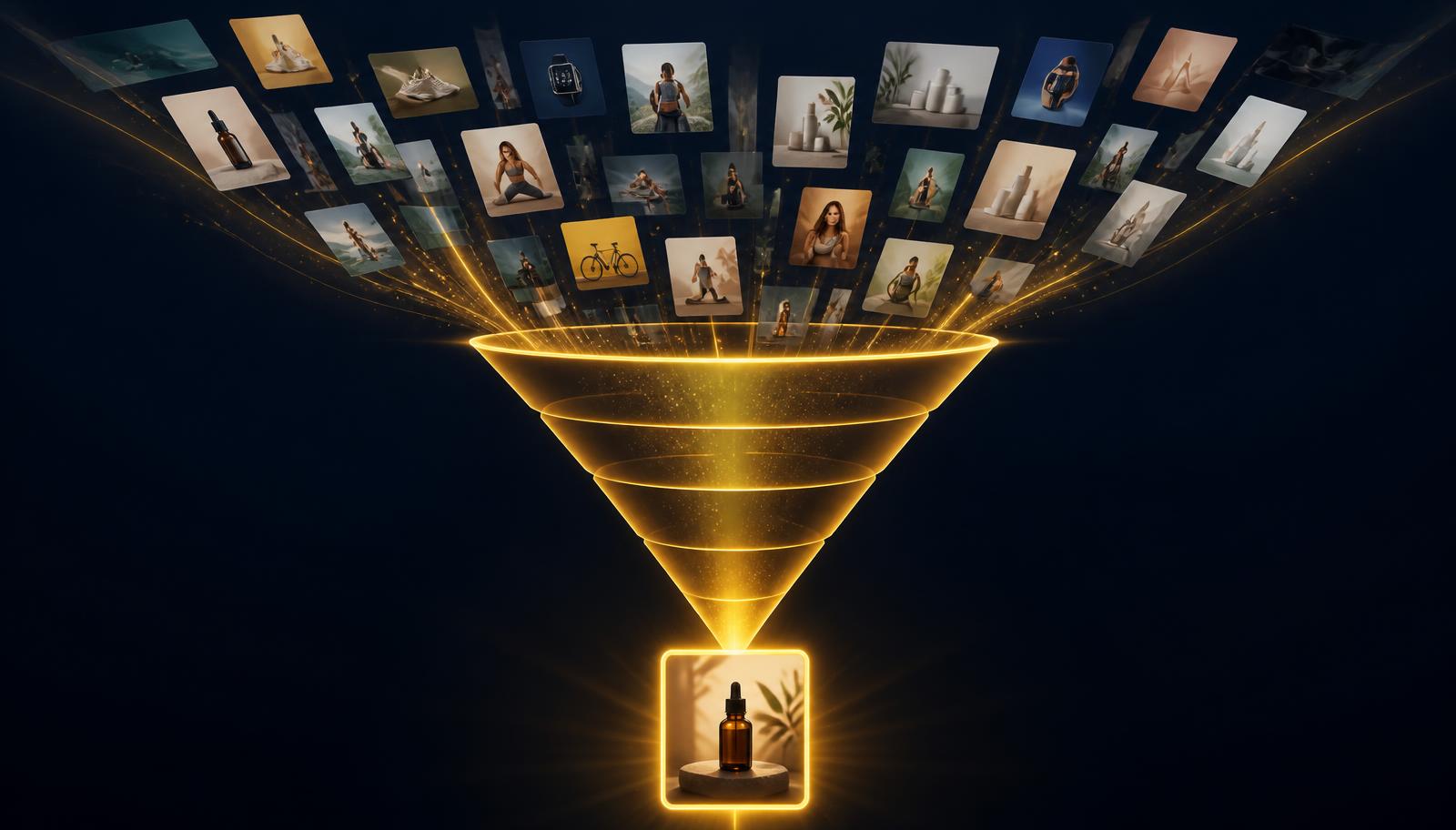 Many ad concepts narrowing down to one winner