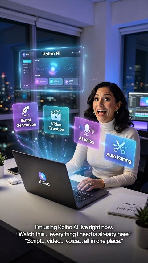 Create the Ultimate Ad for Kolbo.AI!